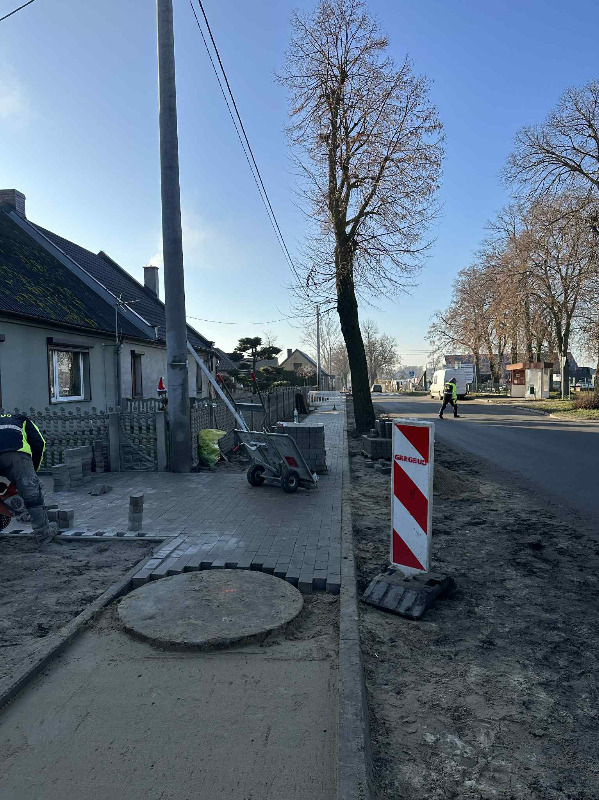 Zakończyła się modernizacja chodnika w Orli